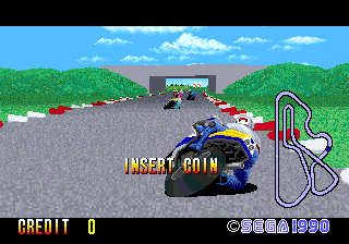 GP Rider (set 2, World, FD1094 317-0163) Screenshot 1